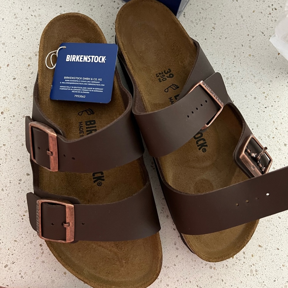 Birkenstock Arizona - Dark Brown - 39